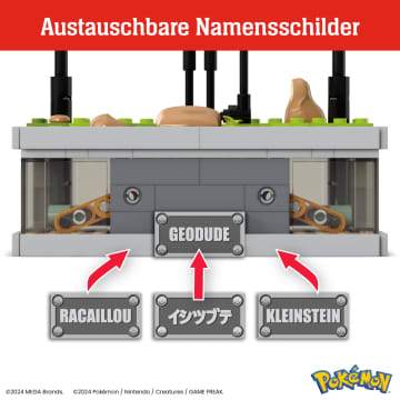 Mega Pokémon Mini Motion Kleinstein Bewegliches Bauset - Bild 5 von 6
