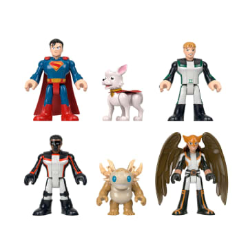 Fisher-Price Imaginext Superman Actionfigur Multipack Mit 16 Cm Großen Sammelfiguren