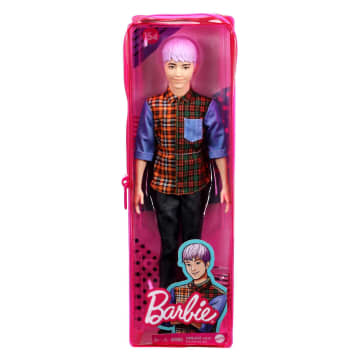 Barbie Ken Fashionistas Puppe Mit Lila Haar, Anziehpuppe, Modepuppe