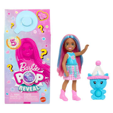 Kokulu Ve Renk Değişimi Özellikli Barbie Chelsea Pop Reveal Shakes Serisi Bebek (Stiller Çeşitlilik Gösterebilir)