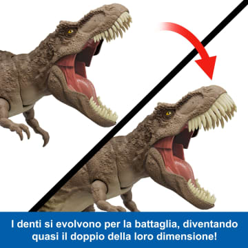 Jurassic World Attacco Selvaggio Action Figure Dinosauro T-Rex Giocattolo