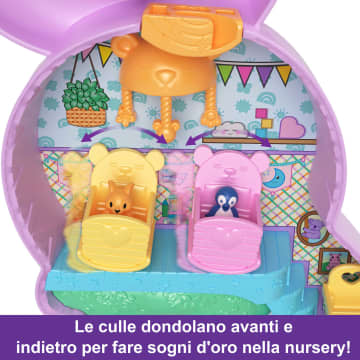 Polly Pocket Borsetta Canguro Di Mama E Joey, Playset Con 2 Bambole, Mini Giocattoli