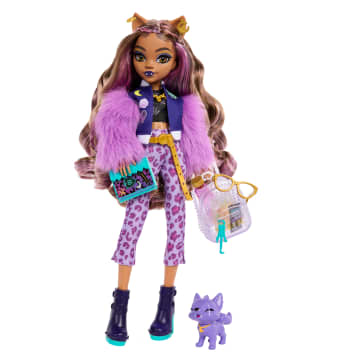 Monster High Κλοντίν Κούκλα Με Ζωάκι Και Αξεσουάρ