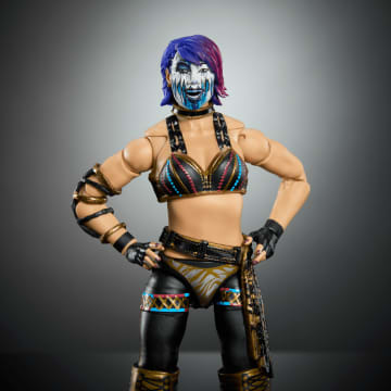 WWE Ultimate Edition Asuka Action Figure & Accessories Set, 6-Inch Collectible, 30 Articulation Points