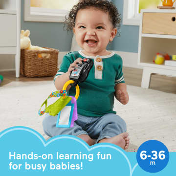 Fisher-Price Laugh & Learn Play & Go Activity Keys Baby & Toddler Musical Learning Toy, Multilanguage Version - Image 2 of 6