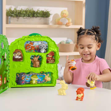 Fisher-Price Little People Waldfreunde Tragekoffer Kleinkind Spielset Mit Figuren, 9-Teilig - Image 2 of 6