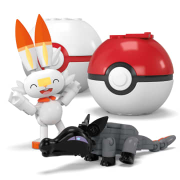 Mega Pokemon Set Pokeball Di Fuoco
