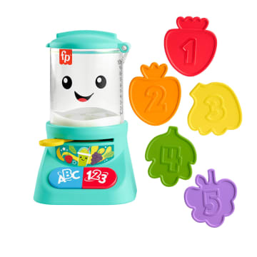 Fisher-Price Laugh & Learn Counting & Colors Smoothie Maker Musical Toy Blender For Infants