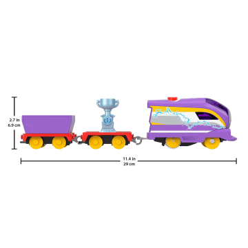 Thomas & Friends Talking Kana Toy Train, Motorized Engine With Phrases & Sounds, Uk English Version - Imagen 7 de 7