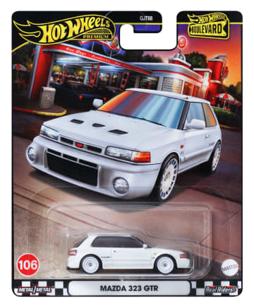 Hot Wheels Boulevard Assortiment, Schaal 1:64, Metalen Voertuigen Voor Verzamelaars, Volledig Metalen Carrosserie, Real Rider Banden