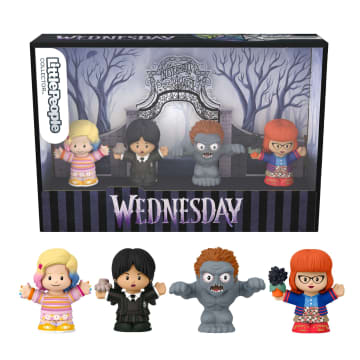 Little People Collector Mercoledì, Set In Edizione Speciale Per Adulti E Fan, 4 Personaggi