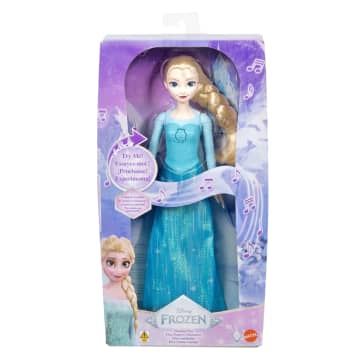 Muñeca Elsa Cantarina De Disney Frozen, Canta La Canción De La Película “Let It Go” En 4 Idiomas