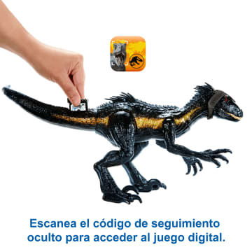 Jurassic World Rastrea Y Ataca Indoraptor Dinosaurio Juguete +4 Años