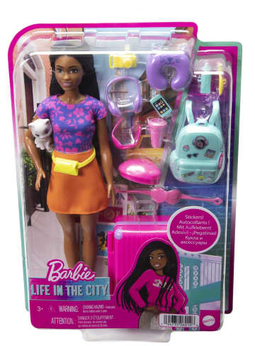 Barbie-Une Vie De Citadine-Barbie « Brooklyn » Roberts Et Accessoires - Imagen 6 de 6