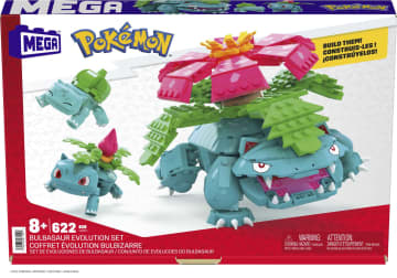 MEGA-Pokémon-Coffret Évolution Bulbizarre-Coffret 3 Figurines - Image 5 of 5