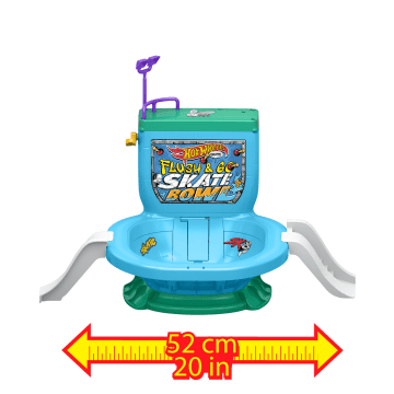 Hot Wheels Skate Vingerboard, Toiletpot Skateset, Doorspoelen En Gaan, Met 1 Exclusief Board En Een Paar Afneembare Skateschoenen