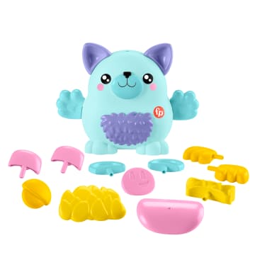 Juguete De Construcción Mascota Con Accesorios Para Combinar De Fp Pets De Fisher-Price, Juegos De Imitación Para Niños Y Niñas De Preescolar, 18 Piezas