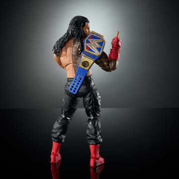 WWE Ultimate Edition Roman Reigns Action Figure & Accessories Set, 6-Inch Collectible, 30 Articulation Points - Image 4 of 4