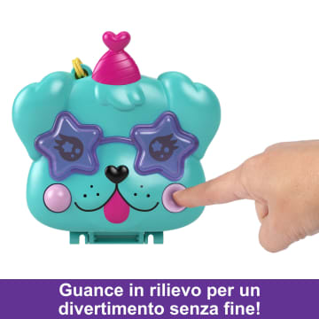 Polly Pocket Cofanetto Il Compleanno Del Cagnolino, Con 2 Bambole E Accessori, Mini Giocattoli