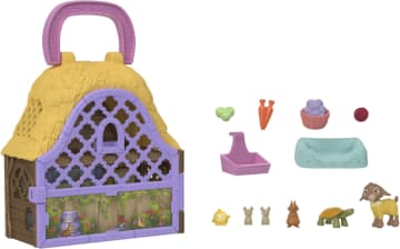 Disney's Wish Star & Valentino Mini Playset With Goat & Star Mini Figures, Plus 10 Accessories