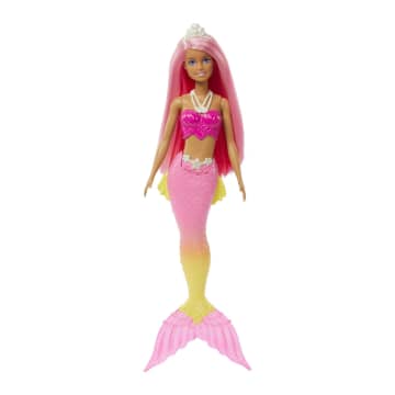 Barbie-Dreamtopia-Poupée Barbie Sirène, Cheveux Roses, Dès 3 Ans - Image 5 of 6