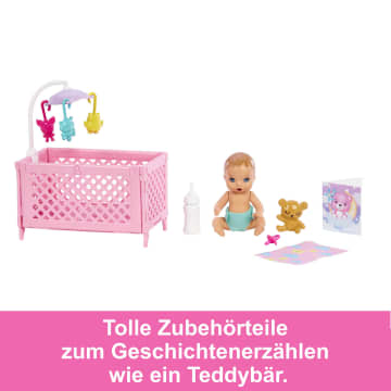 Barbie-Puppen Und Zubehörteile, Skipper Babysitter-Spielset Mit Gitterbett - Image 5 of 8