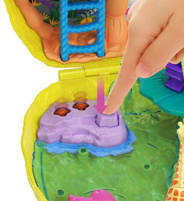 Polly Pocket Çanta Olabilen Micro Oyun Setleri, Polly & Lila Ananas Temalı, Gkj64 - Image 5 of 6