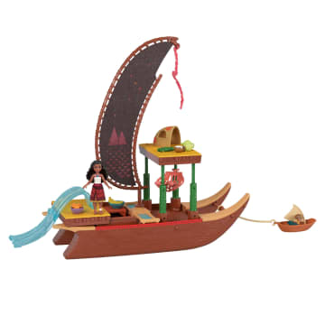 Disney-La Pirogue De Vaiana Transformable-Coffret