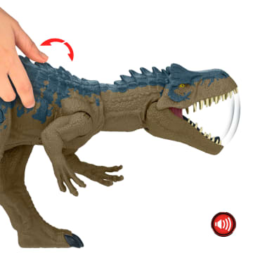Jurassic World Meedogenloze Ravage Allosaurus Dinosaurusspeelgoed Met Aanvalsbewegingen En Geluid