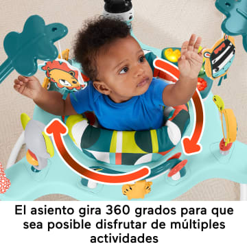 Centro De Actividades Saltador Colorido Jumperoo De Fisher-Price Con Luces, Música Y Sonidos - Imagen 3 de 6