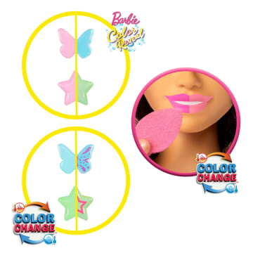 Barbie-Tête À Coiffer Color Reveal-Chevelure Brun Foncé Et Accessoires