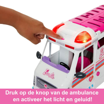 Barbie Speelgoed, Speelset Met Ambulance En Kliniek, Verwisselfunctie, Meer Dan 20 Accessoires, Kliniek - Imagen 4 de 6