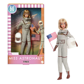 Barbie Signature Astronauta, Bambola Da Collezione Con Tuta Argentata, Stivali Spaziali E Casco