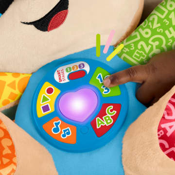 Juguete De Aprendizaje Musical Perrito Con Smart Stages De Laugh & Learn De Fisher-Price, Peluche Para Bebés En Versión Multilingüe