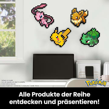 Mega Pokémon Evoli Bauspielzeug-Set (323 Teile) Retro-Set Für Sammler - Bild 6 von 6