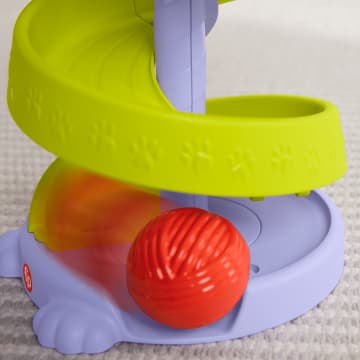 Bebekler Ve Yürüme Çağındaki Çocukların Gelişimine Yönelik Fisher-Price Fp Pets Sevimli Kedinin Top Kulesi - Image 4 of 6