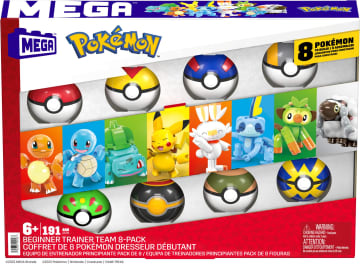 Mega Pokémon Entrenador Principiante 8 Pokeballs - Imagen 6 de 6