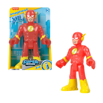 Imaginext Dc Super Friends Batman XL - Motociclista Blu Flash