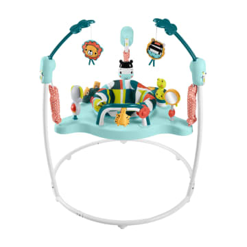 Centro De Actividades Saltador Colorido Jumperoo De Fisher-Price Con Luces, Música Y Sonidos