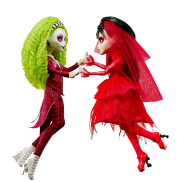 Pack De 2 Muñecos Coleccionables De Bitelchús Y Lydia De Monster High Skullector, Inspirados En “Bitelchús Bitelchús”