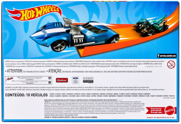 Hot Wheels 1:64 Ölçekli Metal Oyuncak Kamyonlar, 10'Lu Set (Stiller Çeşitlilik Gösterebilir) - Bild 2 von 2
