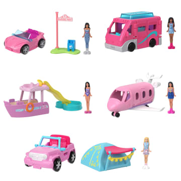 Barbie - Mini Barbieland - Coffrets Avec Poupée 4 Cm Et Véhicule Iconique (Modèle Aléatoire) - Image 3 of 6