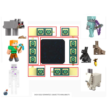 Minecraft Crea-Blocchi Personaggi Assortimento