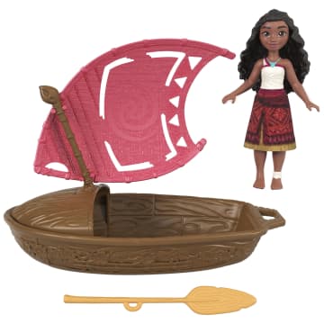 Disney Oceania 2 Meraviglie Dell'Esplorazione Con Mini Bambola A Sorpresa, Canoa E Accessori (I Modelli Possono Variare)