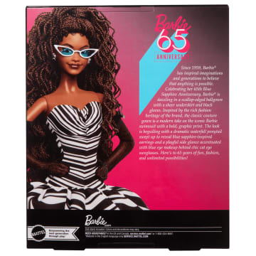 Barbie-Signature 65ème Anniversaire-Poupée de collection brune - Image 6 of 6