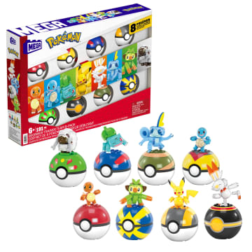 Mega Pokémon Entrenador Principiante 8 Pokeballs