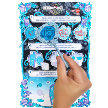 Monster High Gizemli Arkadaşlar Gizemli Bahçe Oyun Seti, Twyla Bebek, 19'Dan Fazla Sürpriz - Imagen 3 de 6
