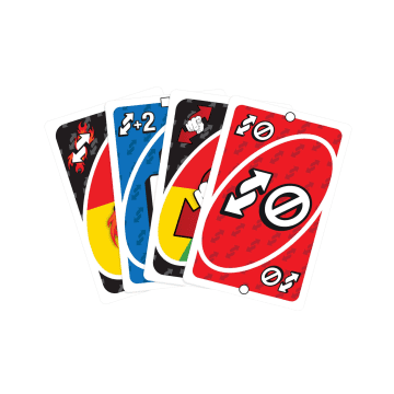 UNO Add-On Packs, 16 Carte Da Utilizzare Con Il Gioco UNO, A Tema Cambia Giro, Impila, Scambia O Velocità