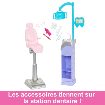 Barbie - Coffret Cabinet Dentaire - Poupée Mannequin - 3 Ans Et + - Image 3 of 6