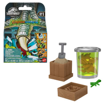 Jurassic World-Dinos Dévoreurs-Mini Dinosaure Avec Surprises